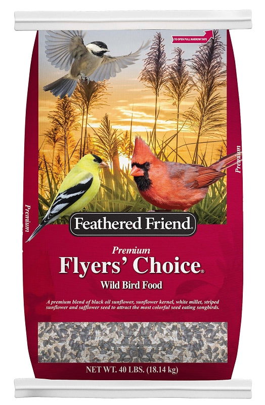 Feathered Friend 14407 Premium Wild Bird Food, 40 lb, Bag