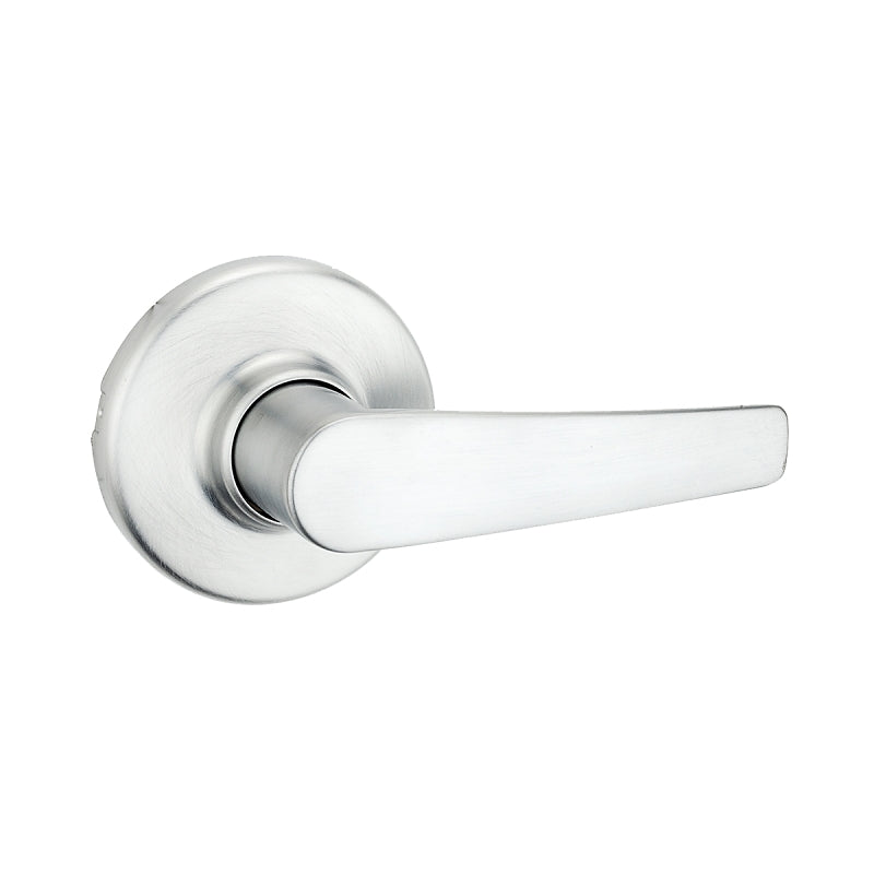 Weiser Elements Kim Series 9GLC1010-043 Element Door Lever Lock, Levers Lock, Satin Chrome, Residential, Universal Hand