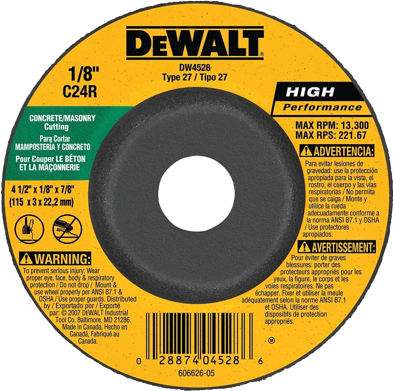 DW4528 4-1/2IN X 1/8IN X 7/8IN