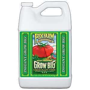 Grow Big 790300 Plant Food, 1 gal, Liquid, 6-4-4 N-P-K Ratio
