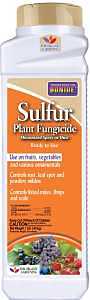 Bonide Garden Naturals 141 Plant Fungicide, Powder, Rotten Egg, Pale Yellow, 1 lb