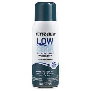 Rust-Oleum 388246 Premium Paint, Gloss, Anchor Gray, 11 oz Aerosol Can