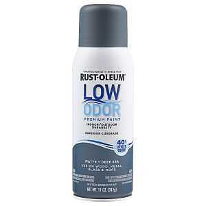 Rust-Oleum 388285 Premium Paint, Matte, Deep Sea, 11 oz Aerosol Can