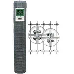 Rangemaster 6793 Horse Fence, 100 in L, 60 in H, 12.5 ga Gauge, Galvanized