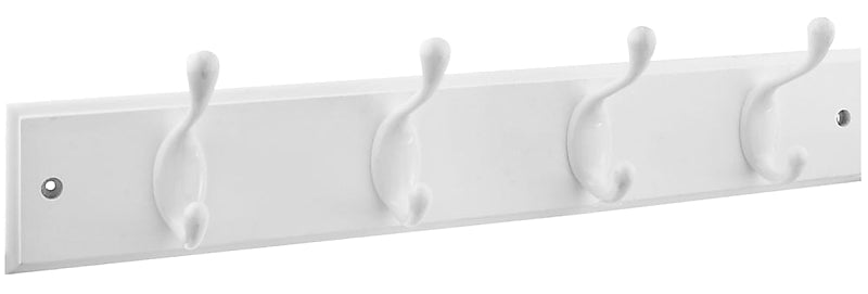 National Hardware B8170 S827-121 Hook Rail, 4-Hook, Wood