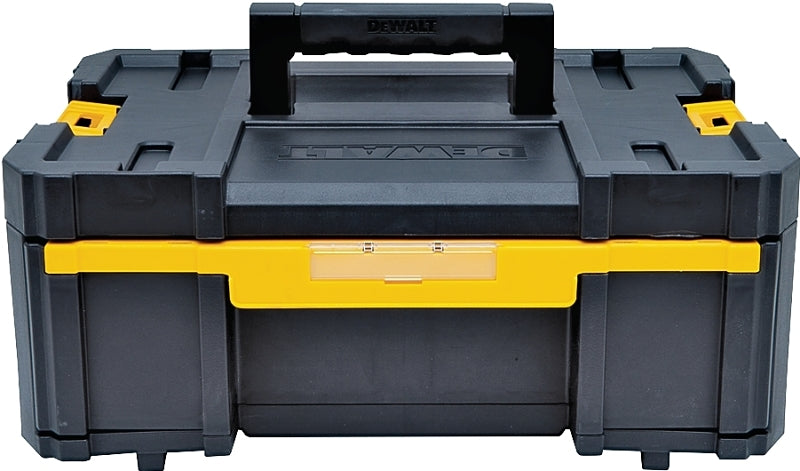 DeWALT TSTAK III Series DWST17803 Single Deep Drawer, 16.5 lb, Plastic, Black, 3-Compartment