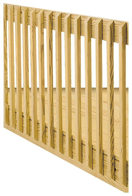 UFP 106031 Deck Baluster, 2 in L, Southern Yellow Pine