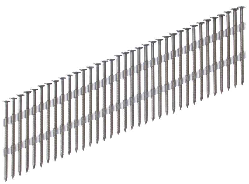 Paslode 211332 Framing Nail, 2-3/8 in L, Steel, Bright, Round Head, Ring Shank