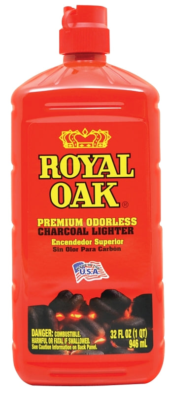 Royal Oak 200-294-065 Charcoal Lighter Fluid, Liquid, 32 oz