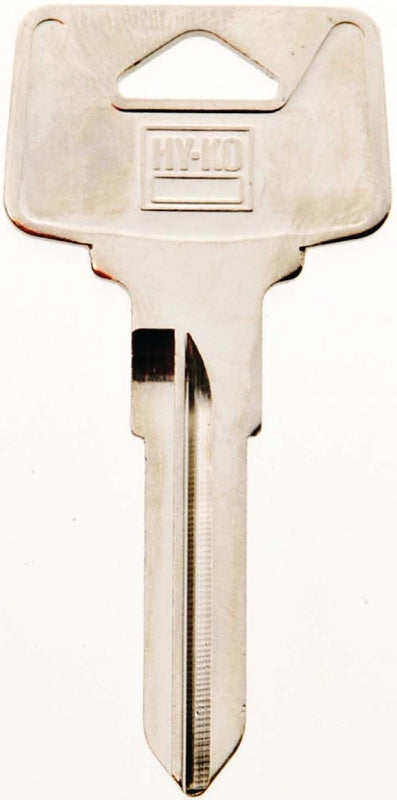 Hy-Ko 11010VL6 Automotive Key Blank, Brass, Nickel, For: Volvo Vehicle Locks