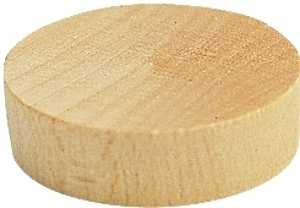 Waddell 830-.3 Screw Hole Plug, Birchwood