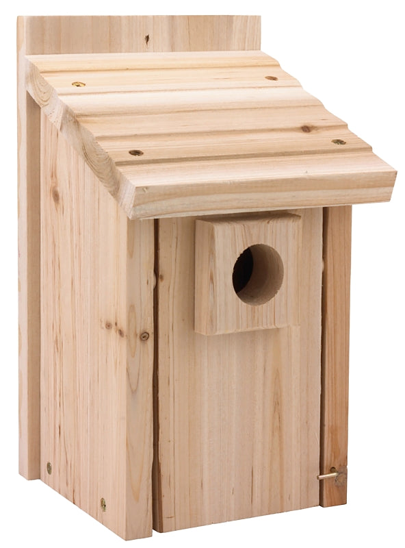 Stokes Select 38078 Bluebird Nesting House, 7.6 in W, 7.3 in D, 12.7 in H, Cedar Wood