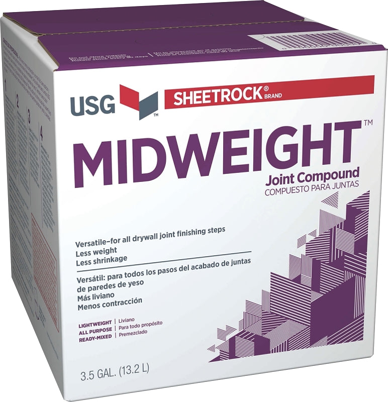 USG 380423060 Joint Compound, Paste, Off-White, 3.5 gal