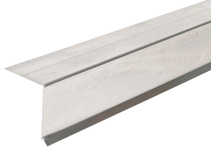 Primesource REG112MF Drip Edge, 10 ft L, Hem Edge, Steel