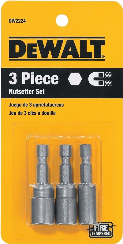 DW2224 3/8IN 3 PC. NUTSETTER S