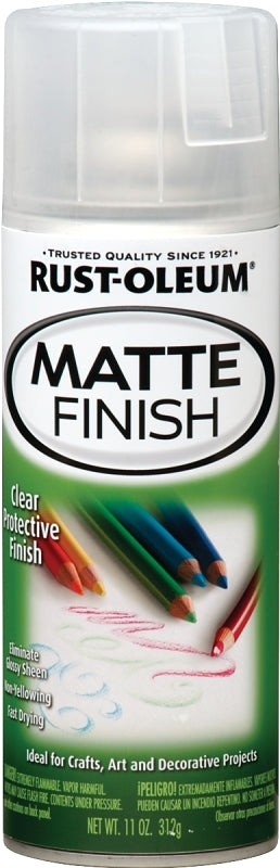 Specialty 267028 Spray Paint, Matte, Clear, 11 oz, Can