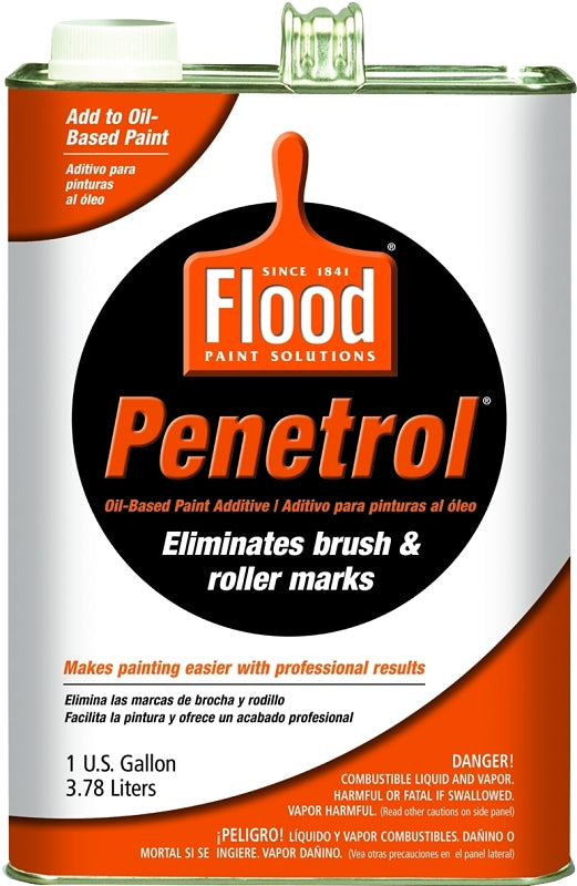 Flood FLD4-01 Oil-Based Paint Additive, Clear, Liquid, 1 gal, Can