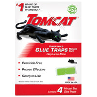Tomcat 0362710 Mouse Glue Trap, 4/PK