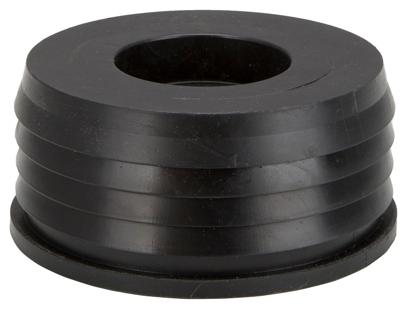 ProSource Hub Donut, 4 x 2 in, Compression, PVC, Black