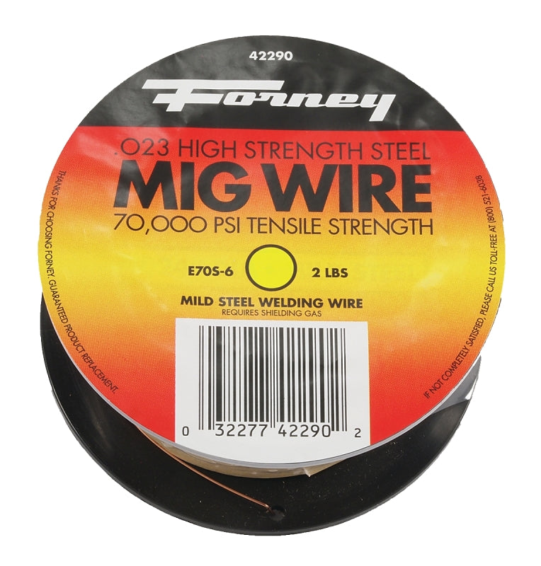 Forney 42290 MIG Welding Wire, 0.023 in Dia, Mild Steel