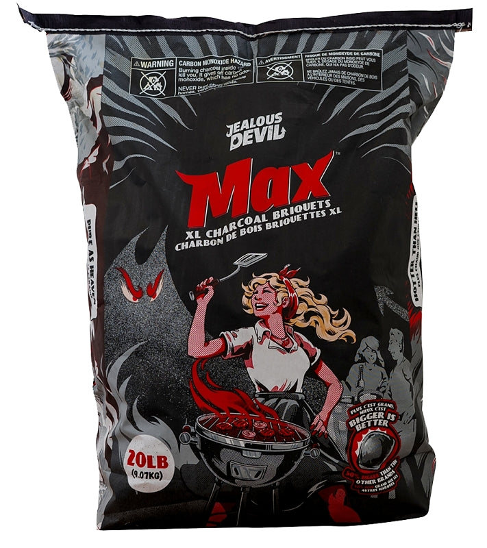 Jealous Devil Maxxx JDMAX20FR Charcoal Briquette, 20 lb Bag