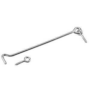 138BR 1-1/2IN 2/PK GATE HOOK &