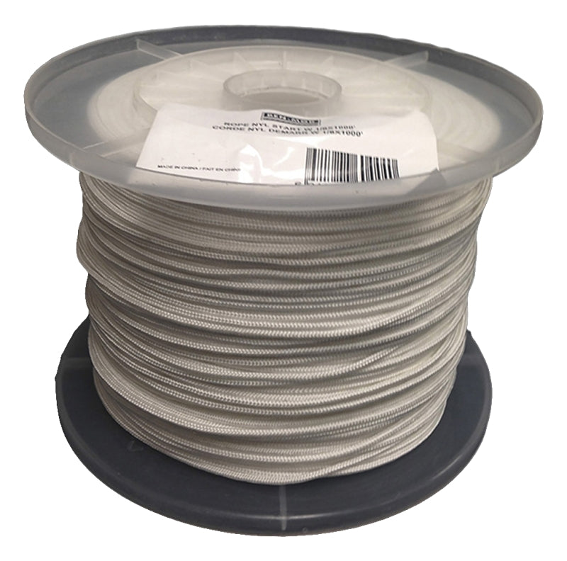Ben-Mor 60313 Rope, 5/8 in Dia, 200 ft L, Nylon, White
