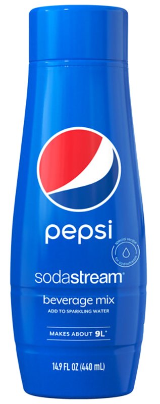 Sodastream Pepsi 1924201010 Beverage Mix, 440 mL, Bottle