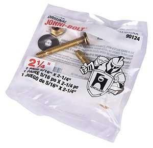 Oatey 90124 Toilet Closet Bolt, Brass