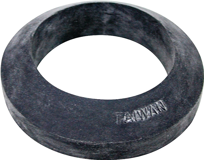ProSource Toilet Tank and Bowl Washer, Rubber, Black, Black