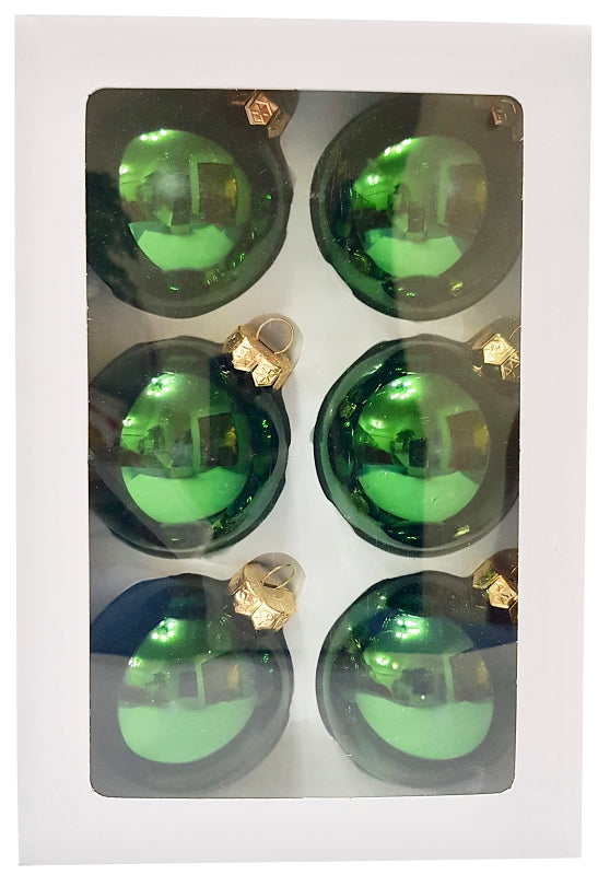 Hometown Holidays 99505 Christmas Ornament, Glass, Green