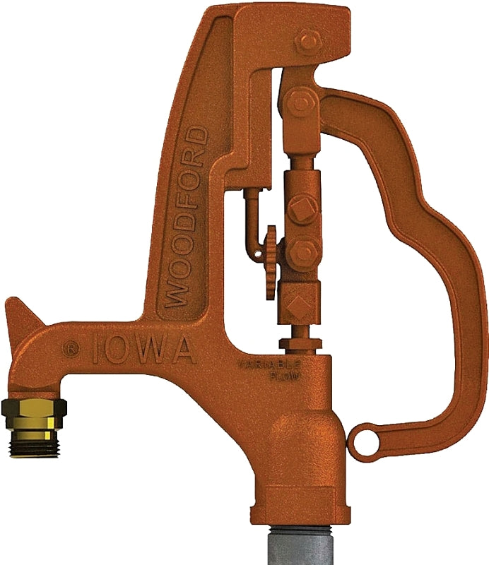 Woodford IOWA Series Y34-6 Yard Hydrant, 108-1/2 in OAL, 3/4 in Inlet, 1 in Outlet, 125 psi Pressure
