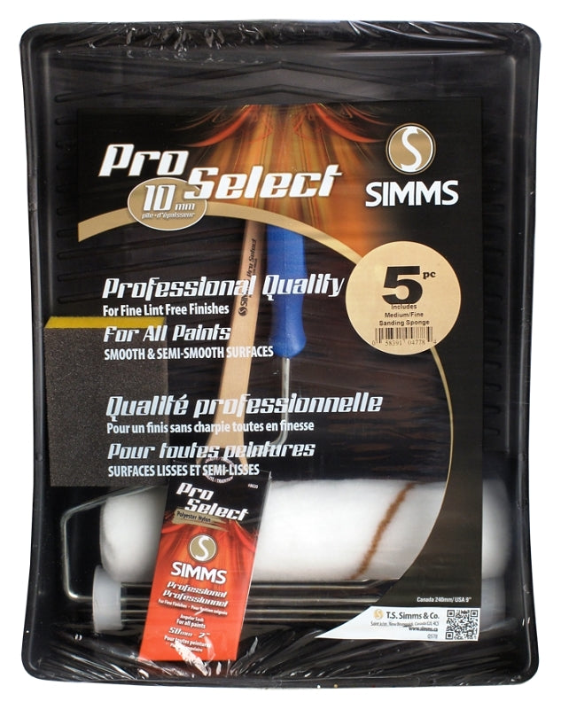 Pro Select 4774 Roller Set, 9-1/2 in L Roller