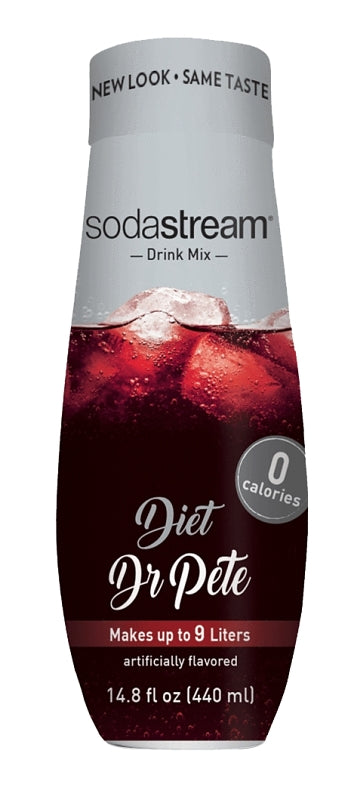Sodastream 1424223011 Sparkling Drink Mix, Soda, Dr Pete Flavor, 440 mL Bottle