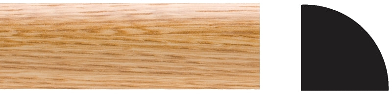 5073719 QUARTER ROUND OAK 8FT