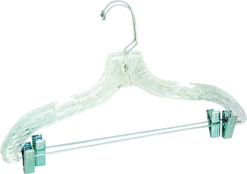 Merrick C72210-S12 Suit Hanger, Plastic, Clear