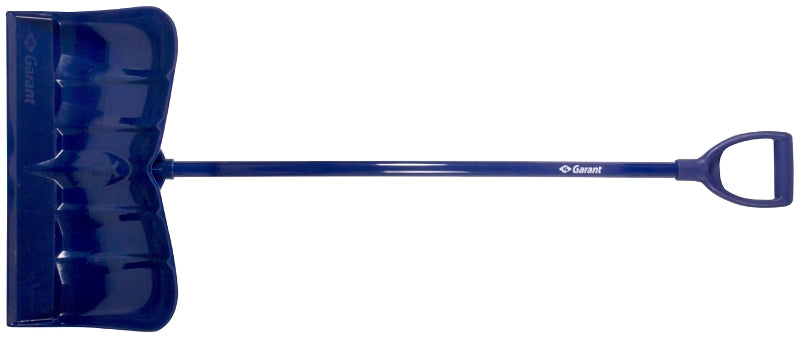 Garant YPP22EAKD Snow Pusher, 22-1/2 in W Blade, Poly Blade, Aluminum Handle, Ergonomic Handle