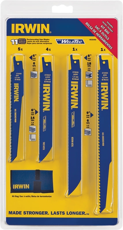 4935496 IRWIN 11PC RECIP KIT