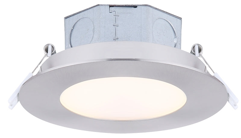 Canarm DL-4-9RR-BN-C Downlight, 120 V, LED Lamp, Brushed Nickel