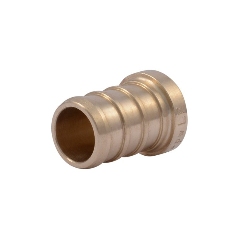 SharkBite UC514LFA5 Pipe Plug, 1/2 in, Barb, Brass