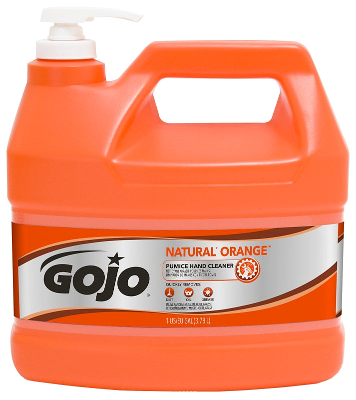 Gojo 0955-02 Hand Cleaner, Liquid, Citrus, 1 gal, Bottle