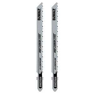 DeWALT DW3755H2 Jig Saw Blade, 1/4 in W, 4 in L, 8 TPI