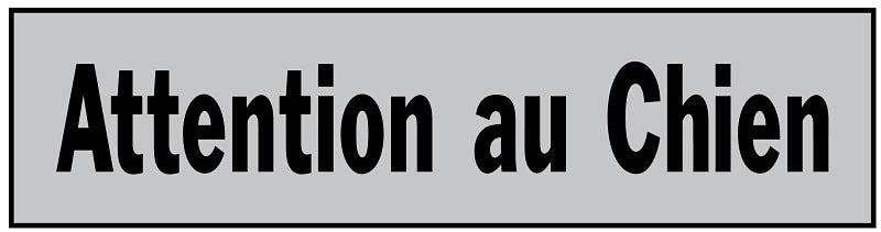 27003 SIGN BEWARE OF THE DOG