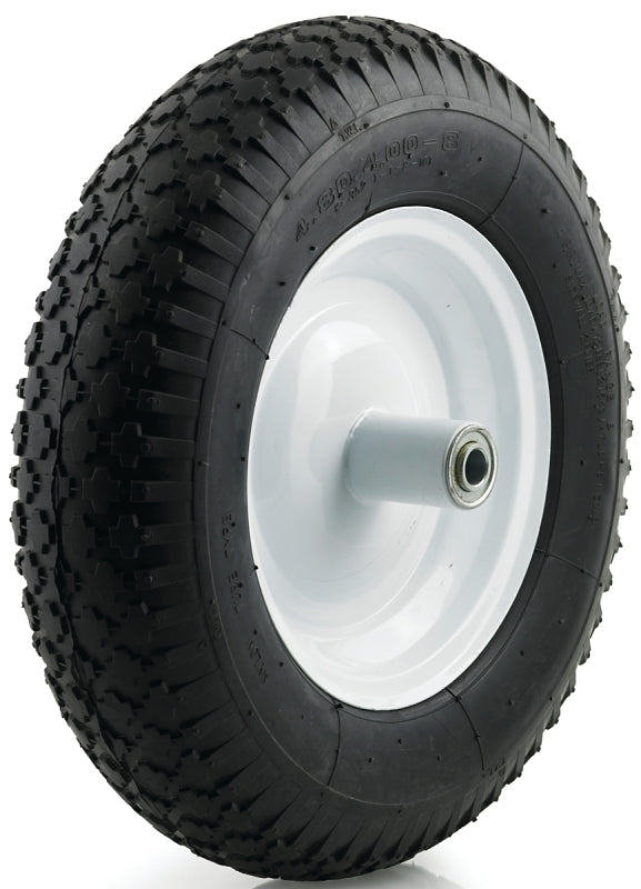 Dh Casters W-PN16480K4C Pneumatic Wheel, 5/8 in Dia Hub