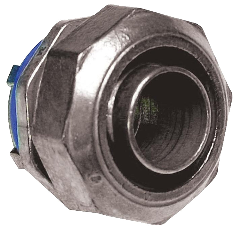 Hubbell LTZ100 Liquidtight Connector, 1 in, Zinc