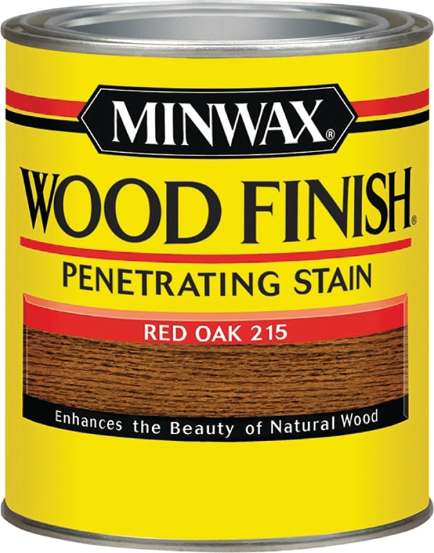 Minwax Wood Finish 70040444 Wood Stain, Red Oak, Liquid, 1 qt, Can