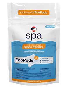 HTH Spa Care 86110 Non-Chlorine Shock Oxidizer, 2 lb, Pod