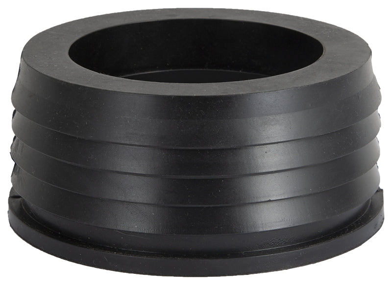 ProSource Hub Donut, 4 x 3 in, Compression, PVC, Black