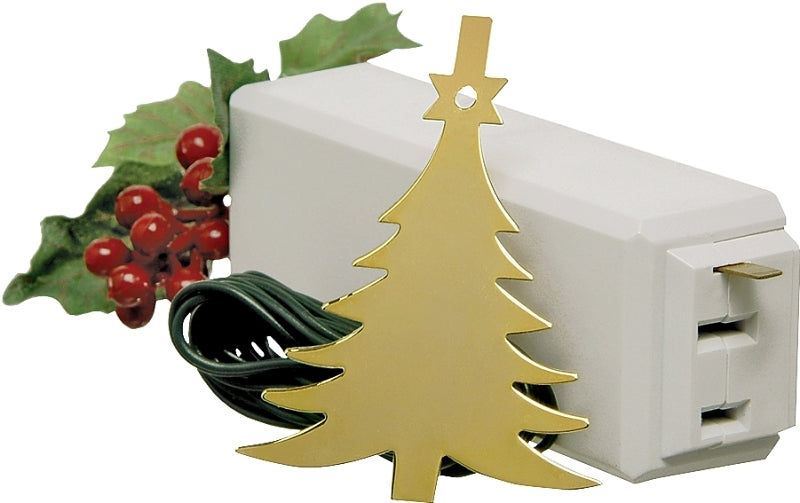 Xodus Innovations 1225L Touch Control Ornament, 7-1/2 in H, Brass, Gold