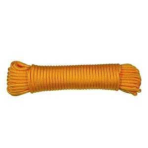 Ben-Mor 60633 Clothesline Rope, 100 ft L, Polyester, White